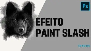EFEITO PAINT SLASH NO PHOTOSHOP