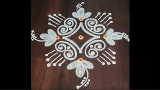 Daily use kolam 🌺 குட்டி குட்டி கோலம் 🌺 #rangoli #kolam @Vidhyaprabhurangolidesigns