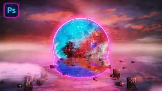 Photoshop Manipulation - Sci Fi Space Portal Fantasy Photo Manipulation