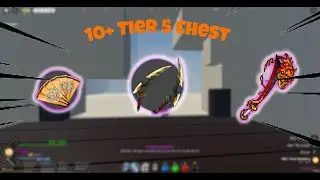 What I Got From 10 Tier 5 Chest Drops In Project Slayers..