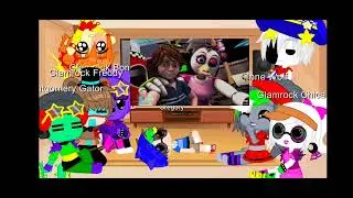 Security Breach React To Tiktok Part 3 || FNAF || Security Breach || Gacha Club ||