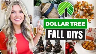 Fall Dollar Tree DIY's...High-End Home Decorating on a Budget