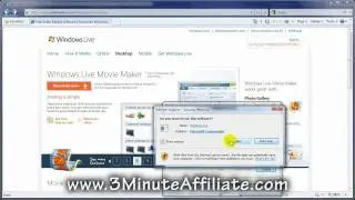 Internet Marketing Tip: Installing Windows Live Movie Maker
