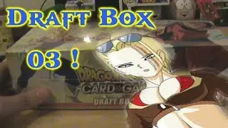 Dragon ball super tcg draft box 03 Opening