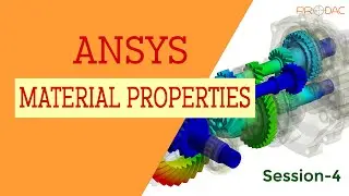 ANSYS-Assigning Materials & their Properties