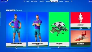 Fortnite Soccer Skins RETURN in Season 4 Item Shop! (Soccer Skins Returning)