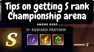 Among Gods Championship Challenge S rank Tip!