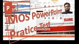 MOS Powerpoint Test Preparation | Math with Umair