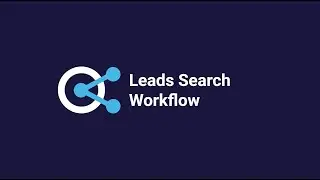 Leads Search Workflow