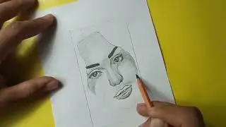 pencil drawing face   pencil drawing mia malkova #drawing