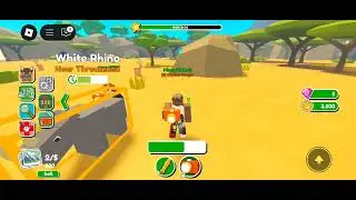 Taking Pictures of Animals in Roblox (in a savannah)