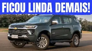 LANÇAMENTO NOVA TRAILBLAZER HIGH COUNTRY 7 LUGARES 2.8 DIESEL 4X4 2025! MELHOR QUE TOYOTA SW4?