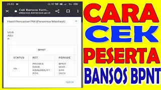 Cara Cek Peserta Bansos BPNT-Dapat atau Tidak