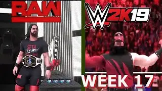 WWE 2K19 | RAW Week 17 | Universe Mode | Night After SummerSlam!