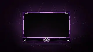Animated Facecam Overlay Template || Stream Overlay Template 2022