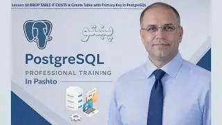 Lesson 14: DROP TABLE IF EXISTS & Create Table with Primary Key in PostgreSQL