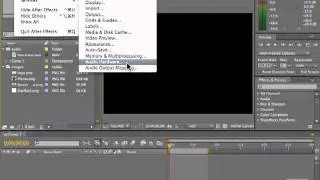 Adobe After Effects CS5 Tutorials - Project Star Crash Production, Audio Setup Part No.2