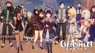 Genshin 3.4 Japanese cutscene The Exquisite Night Chimes: 