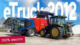 Feed Cows 100% ELECTRIC ⚡🔋 | #SILOKING  TruckLine e.0 eTruck 2012 🔌 | Maximum Performance!