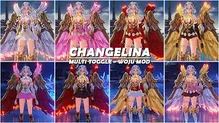 CHANGELINA Multi MEGA Toggle Color Combination (Changli Mod) - Woju Mod [Wuthering Waves 1.3 Mod]