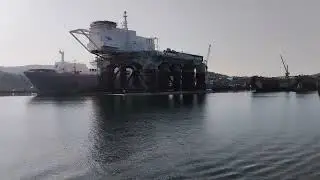 Космическая платформа в Славянке.