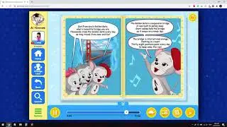 ABCmouse Level 7: Lesson 42 The Golden Gate Bridge by Funtoys
