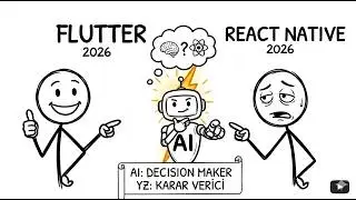 Flutter vs React Native: Yapay Zeka Çağında Hangisi Hayatta Kalır?