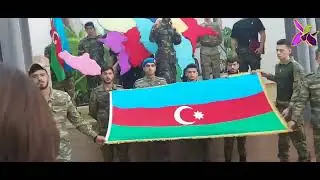 Zəfər bayramı. #qarabağazərbaycandır #zefergunu #8noyabr #tedbir #mekteb #bayraq #əsgər #azerbaycan