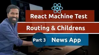#3 | React News App : React Router Setup | Dubai Interview Machine Test Step-by-Step Guide