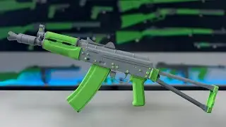 3d prints toys AKS_74U （Creality Ender-3 V3 Plus ）