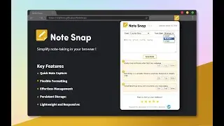 Master Your Note-Taking Game with NoteSnap: Chrome's Best Extension Yet!