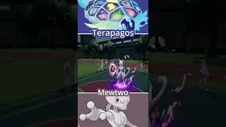 TERAPAGOS vs MEWTWO - Hidden Treasure of Area Zero #pokemon
