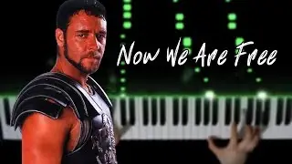 Gladiator - Now We Are Free - Hans Zimmer & Lisa Gerrard (Piano Cover)