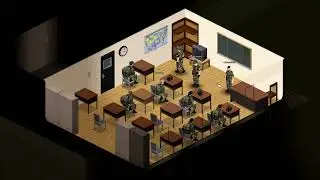 an hour of Project Zomboid military training