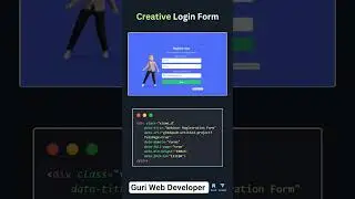 login page design 