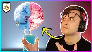 I Turned my BRAIN into 3D ART with Blender!