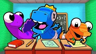 BABY DINOSAUR SCHOOL! (Rainbow Dinosaurs)