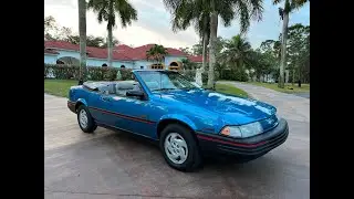 The GM J-Body Cars Like this 1991 Cavalier RS Convertible Had More Success Than They Deserved