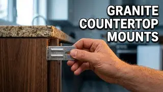 How to attach a dishwasher to a Granite Countertop 