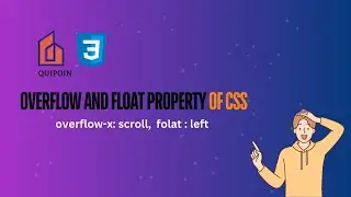 CSS Overflow and Float Properties Explained : chapter -12 | 