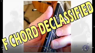 How to Play the F Chord on the Guitar - A very detailed approach to demystify this chord shape.
