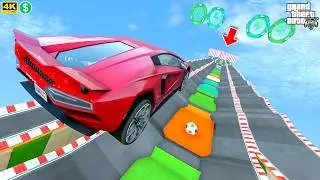 GTA 5 MEGA RAMP ▸ NO COPYRIGHT GAMEPLAY | 4K 60FPS | 818 | GTA Gameplay for TikTok & YouTube