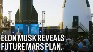 Elon Musk Lays out Future Master Plan for Mars and Space