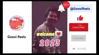 Thank you 2022 | Tamil | Gowsi Reels | Welcome 2023