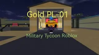New Gold PL-01 Polish Light Tank (Roblox - Military Tycoon)