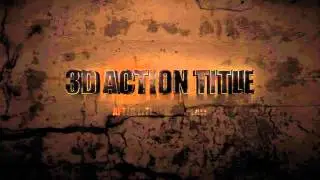Free Template 3d Action Title Opener