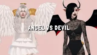 The Sims 4 | ANGEL VS DEVIL | + CC Links | Create A Sims