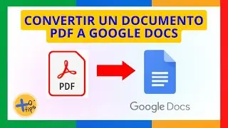 How to convert a PDF document to Google Docs