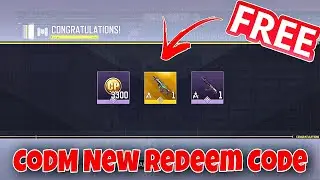 *NEW* CODM WORKING REDEEM CODE 2023 | CODM REDEEM CODE 2023 TODAY | CODM FREE CP REDEEM CODE 2023 😊