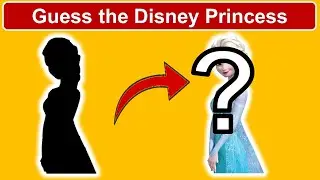 Guess Disney princesses by their Body Shape